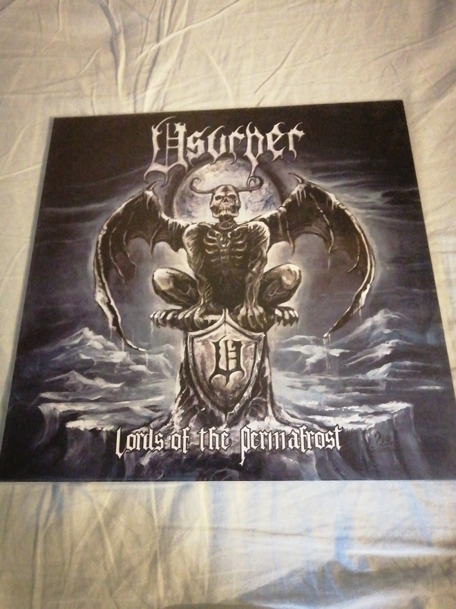 Usurper - Lords of the permafrost (LP) Blue vinyl
