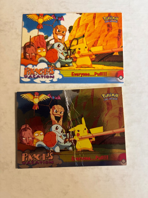 Everyone…Pull!!! Normi + Foil Pokemon 1999 Topps movie