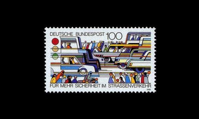 Saksa 1554 ** Liikenneturvallisuus (1991)