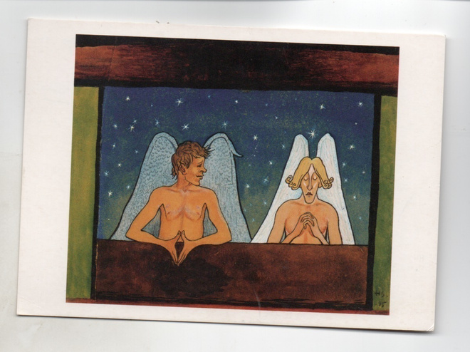 Hartaus (Hugo Simberg) ( Postimuseon erikoisleima )
