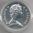 Kanada 1980 1 $ hopeaa proof - pikkukuva 1