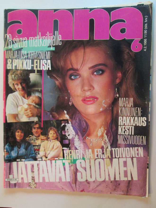 ANNA LEHTI 6 / 1986 SISÄLLYSLUETTELO KUVA 2