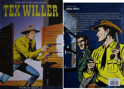Tex Willer KIRJASTO #30 - Hurja kopla [RARE - VIRHEPAINOS]