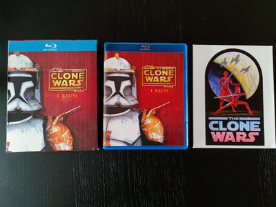 Star Wars: The Clone Wars kausi 1 Blu-ray