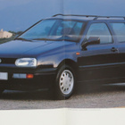 1993 VW Golf Variant esite - KUIN UUSI - suomalainen - pikkukuva 1