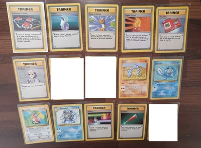Pokemon Base Set sarjan kortteja yksittäin myynnissä