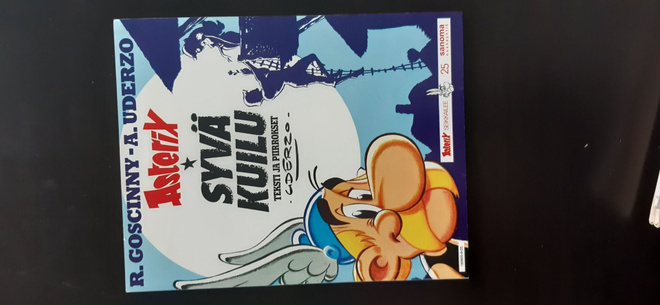 Asterix Syvä kuilu 1.p v.1980 LÄHES PRIIMA!
