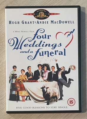 Neljät häät ja yhdet hautajaiset (1994) Hugh Grant