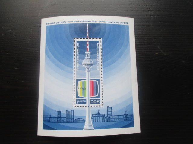 DDR: Berliinin radio ja TV torni 1969 **