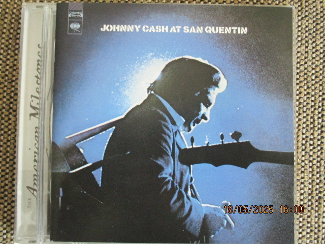 JOHNNY CASH AT SAN QUENTIN (CD) AMERICAN MILESTONES