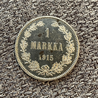 Suomi Markka 1915 Hopeaa 868
