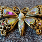 Vintage perhonen pukukoru 1928 Jewelry Company - pikkukuva 1