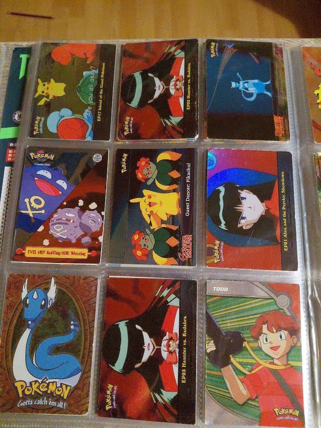 Pokemon Topps holoja 90kpl