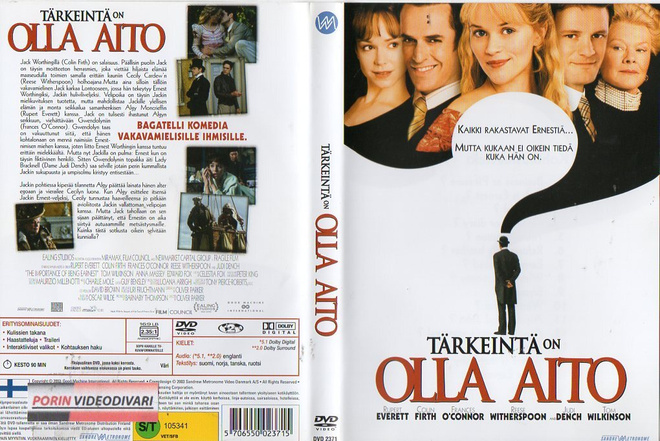tärkeintä on olla aito	(18 199)	k	-FI-	DVD			rupert everett