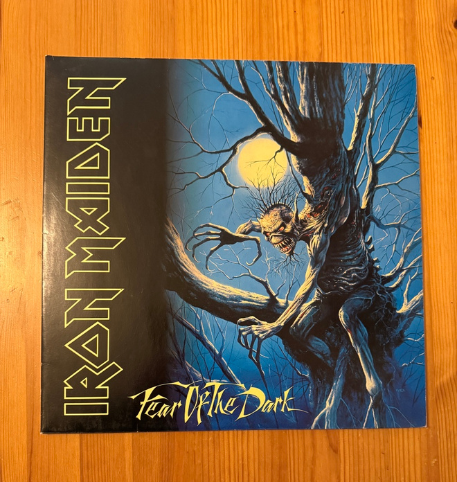 Iron maiden fear of the dark  LP