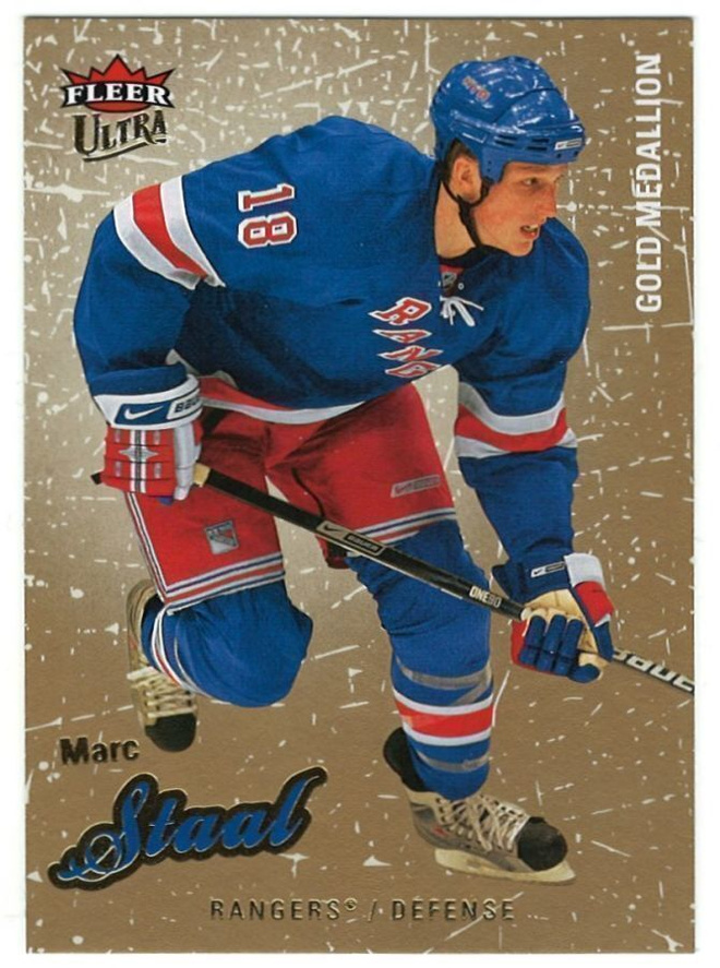 08-09 Fleer Ultra Gold Medallion #57 Marc Staal