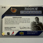 2005-06 Upper Deck Rookie Threads #RTBC Braydon Coburn - pikkukuva 2