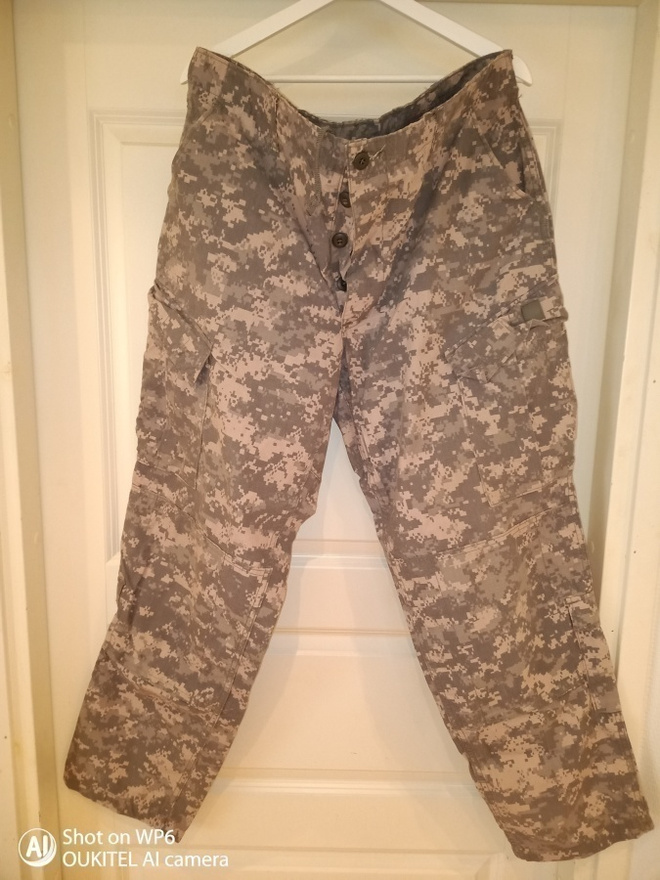 ACU Naamiointi Fire Resisistant Large Waist Regular Length