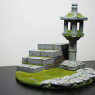 TWTOYS TW1912 1/6 Stone Lamp Platform - diorama - pikkukuva 1