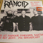 Rancid El punk no ha muerto lp värivin live 2011 santiago - pikkukuva 1