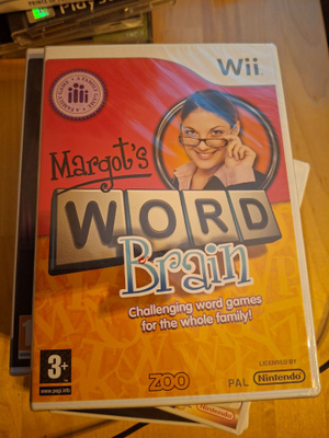 Wii Margots Word Brain, avaamaton NIB