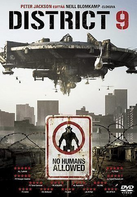 Neill Blomkamp elokuva: District 9 (DVD) uusi ja muoveissa
