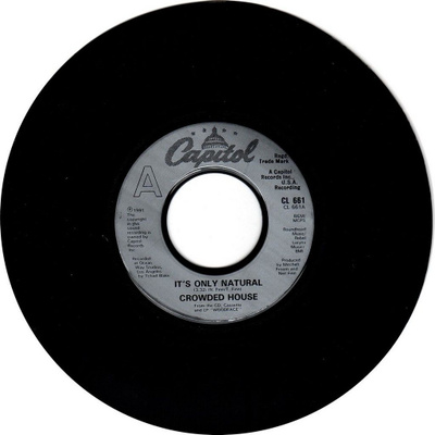 Crowded House: It's Only Natural 7"