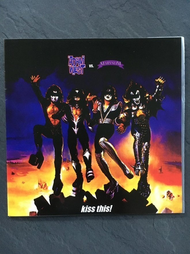Adam West Vs. Maryslim Kiss This! 7" Vinyl