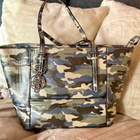GUESS upea  tilava laukku maastokuosi camo olkalaukku - pikkukuva 1