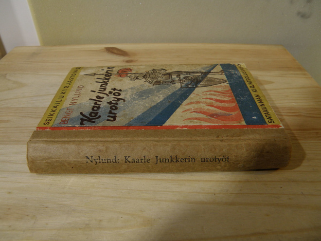 Seikkailukirjasto no 21 Bengt Nylund Kaarle junkkerin urotyö
