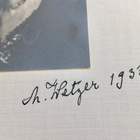 VANHA Valokuva Kenraalitar Marie Wetzer + Nimmari 1933 - pikkukuva 2