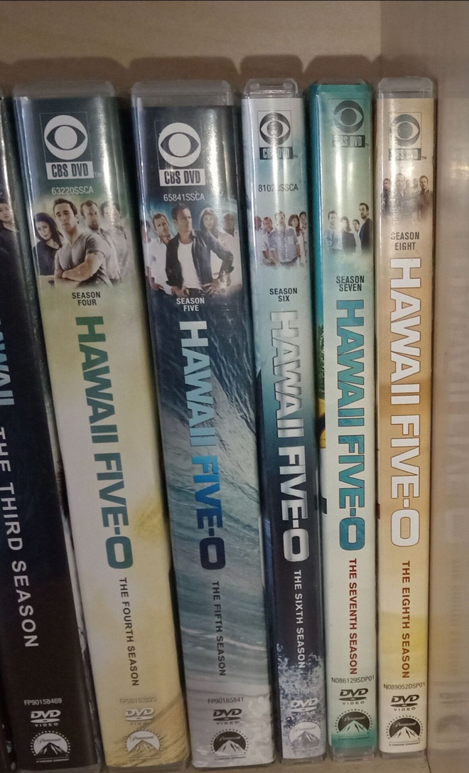 DVD Hawaii Five-O Kaudet 4 -8