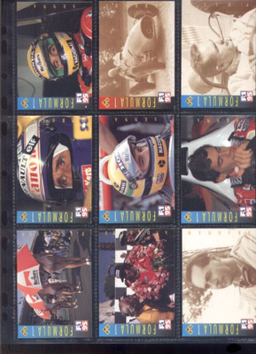 ååku . FORMULA 1 . 6 keräilykuvaa .
