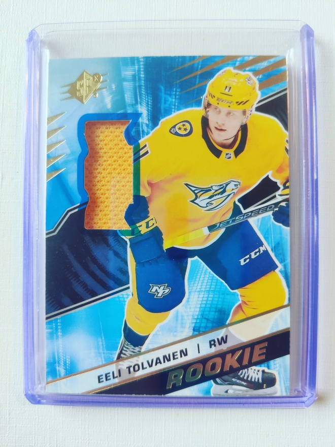 Eeli Tolvanen - 18-19 SPx Rookie Jersey