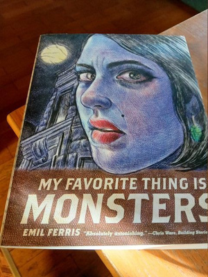 Emil Ferris: My favorite thing is Monsters, book one