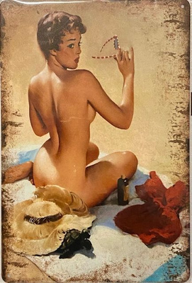 Pin-up kylttejä 5 kpl