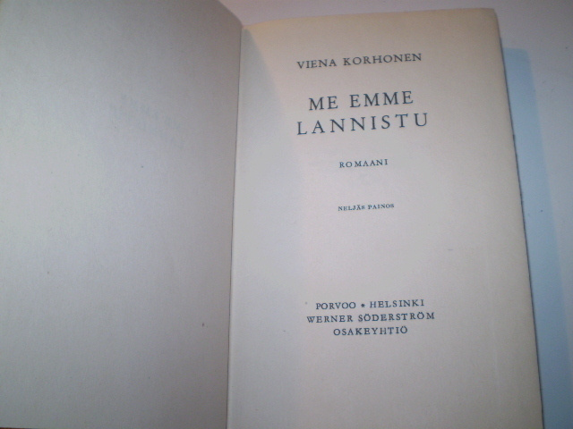 Viena Korhonen Me emme lannistu