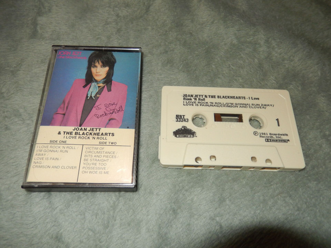 Joan jett & the blackhearts - I love rock 'n' roll c-kasetti