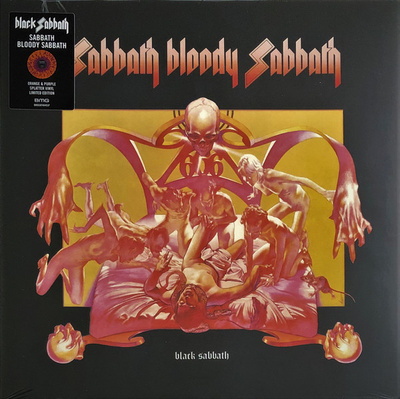 Black Sabbath – Sabbath Bloody Sabbath, Splatter Orange