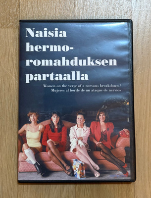 Naisia hermoromahduksen partaalla DVD-elokuva