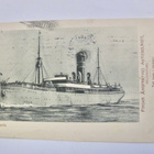 Postikortti Laiva Titania FÅA SHO Kulk 1912 Tanska - Suomi - pikkukuva 1