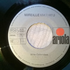 Mireille Mathieu - Mille Colombes 7" Single - pikkukuva 3