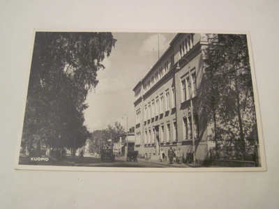 VANHA Postikortti Kuopio 1950-l Alkup.Mallikappale