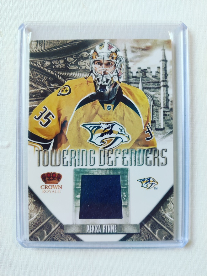 Pekka Rinne - 12-13 Crown Royale Towering Defenders