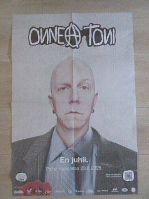 Toni Wirtanen 50 v. Apulanta juliste