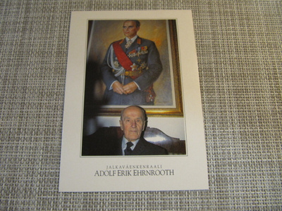 Postikortti Jalkaväenkenraali Adolf Erik Ehrnrooth.