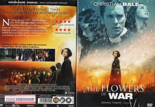 Flowers Of War	(23 050)	UUSI	-FI-	DVD	slipcase,		christian b