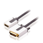 Profigold DVI-D uros - HDMI naaras Adapteri kaapeli, 0.3m - pikkukuva 3