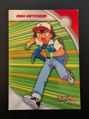 Ash Ketchum Heroes & Villains Pokemon Topps