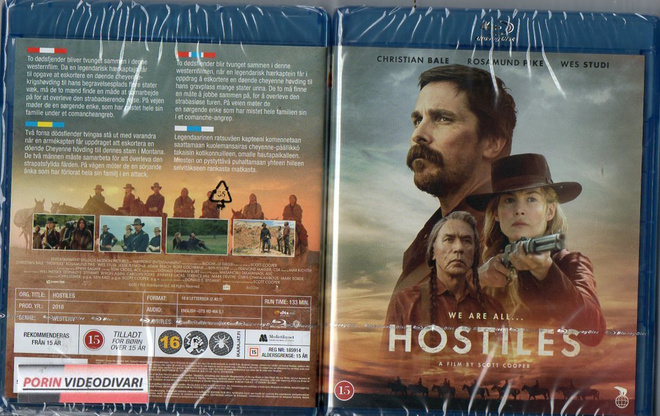 Hostiles	(10 266)	UUSI	-FI-	BLU-RAY			christian bale	2018